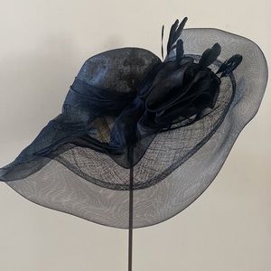 NWT Something Special Sinamay Straw Occasion Derby Dress Hat OS